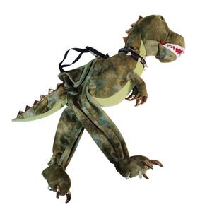 Ministry of Rascals Dinosaur‎ Costume Toddler Child 3T-7YRS Green Spikes Collar
